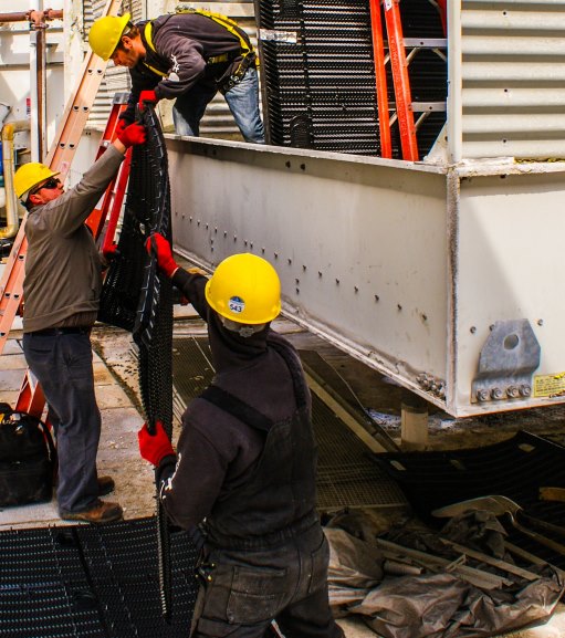 Men loading truck